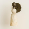 Load image into Gallery viewer, Flume Alabaster Wall Lamp