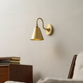 Load image into Gallery viewer, Forna Brass Wall Sconce