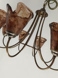 Charger l'image dans la visionneuse de la galerie, Lustre Ambre Franklin