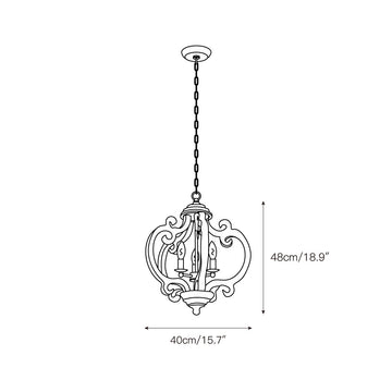 Freemont Pendant Lamp – detail 4 — Dimension drawings 1