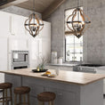 Load image into Gallery viewer, Freemont Wood Pendant Lamp