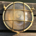 Load image into Gallery viewer, Fremantle Brass Bunker Sconce