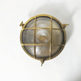 Load image into Gallery viewer, Fremantle Brass Bunker Sconce