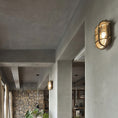 Load image into Gallery viewer, Fremantle Brass Bunker Sconce