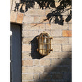 Load image into Gallery viewer, Fremantle Brass Bunker Sconce