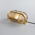 Load image into Gallery viewer, Fremantle Brass Bunker Sconce