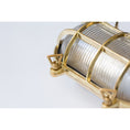 Load image into Gallery viewer, Fremantle Brass Bunker Sconce