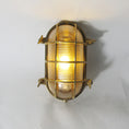 Load image into Gallery viewer, Fremantle Brass Bunker Sconce
