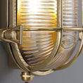 Load image into Gallery viewer, Fremantle Brass Bunker Sconce