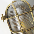 Load image into Gallery viewer, Fremantle Brass Bunker Sconce