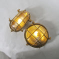 Load image into Gallery viewer, Fremantle Brass Bunker Sconce