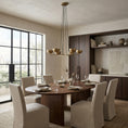 Load image into Gallery viewer, Callisto Brass Chandelier