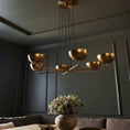 Load image into Gallery viewer, Callisto Brass Chandelier