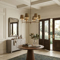 Load image into Gallery viewer, Whitney Brass Chandelier