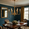 Bild in Galerie-Betrachter laden, Winchester Brass Chandelier