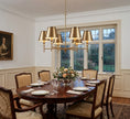 Load image into Gallery viewer, Whitney Brass Chandelier