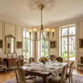 Load image into Gallery viewer, Columbia Brass Chandelier