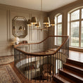 Load image into Gallery viewer, Whitney Brass Chandelier
