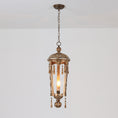 Bild in Galerie-Betrachter laden, French Woodcarving Lantern Pendant Lamp