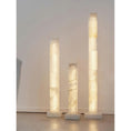 Bild in Galerie-Betrachter laden, Frozen Alabaster Floor Lamp