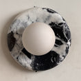 Load image into Gallery viewer, Orli Black Marble Sconce