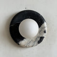 Load image into Gallery viewer, Orli Black Marble Sconce
