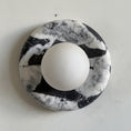 Load image into Gallery viewer, Orli Black Marble Sconce