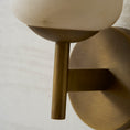 Load image into Gallery viewer, Garrison Alabaster Wall Sconce