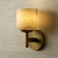 Load image into Gallery viewer, Garrison Alabaster Wall Sconce