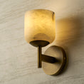 Load image into Gallery viewer, Garrison Alabaster Wall Sconce