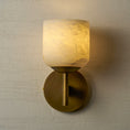 Load image into Gallery viewer, Garrison Alabaster Wall Sconce