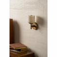 Load image into Gallery viewer, Garrison Alabaster Wall Sconce