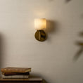 Load image into Gallery viewer, Garrison Alabaster Wall Sconce