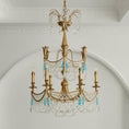 Load image into Gallery viewer, Genovese Crystal Chandelier