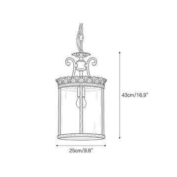 Gentry Pendant Lamp – detail 3 — Dimension drawings 1