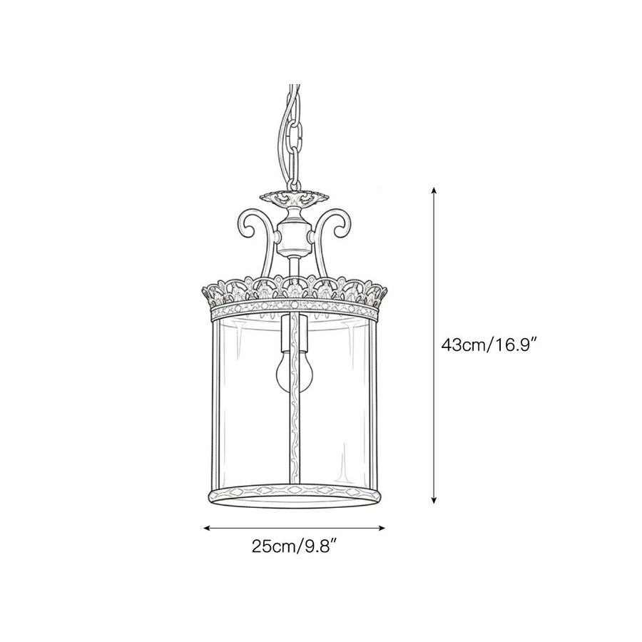 Gentry Pendant Lamp – detail 3 — Dimension drawings 1