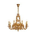 Load image into Gallery viewer, Genualdi Brass Chandelier