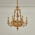 Load image into Gallery viewer, Genualdi Brass Chandelier