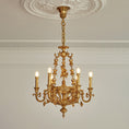 Load image into Gallery viewer, Genualdi Brass Chandelier