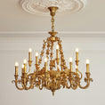 Load image into Gallery viewer, Genualdi Brass Chandelier