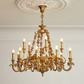 Load image into Gallery viewer, Genualdi Brass Chandelier