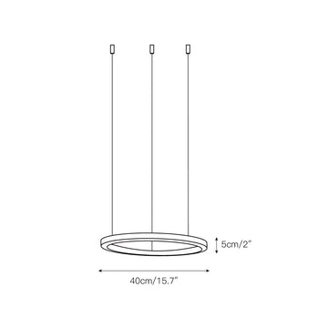 Gianni Chandelier – detail 4 — Dimension drawings 1