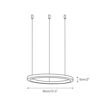Gianni Chandelier – detail 6 — Dimension drawings 3