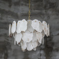 Bild in Galerie-Betrachter laden, Gloire Alabaster Chandelier