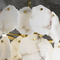Bild in Galerie-Betrachter laden, Gloire Alabaster Chandelier