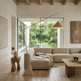 Load image into Gallery viewer, Grande Travertine Floor Lamp