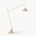 Bild in Galerie-Betrachter laden, Grande Travertine Floor Lamp