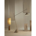 Load image into Gallery viewer, Grande Travertine Floor Lamp
