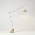 Load image into Gallery viewer, Grande Travertine Floor Lamp