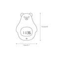 Load image into Gallery viewer, Great White Bear Alarm Clock Night Light (built-in battery)